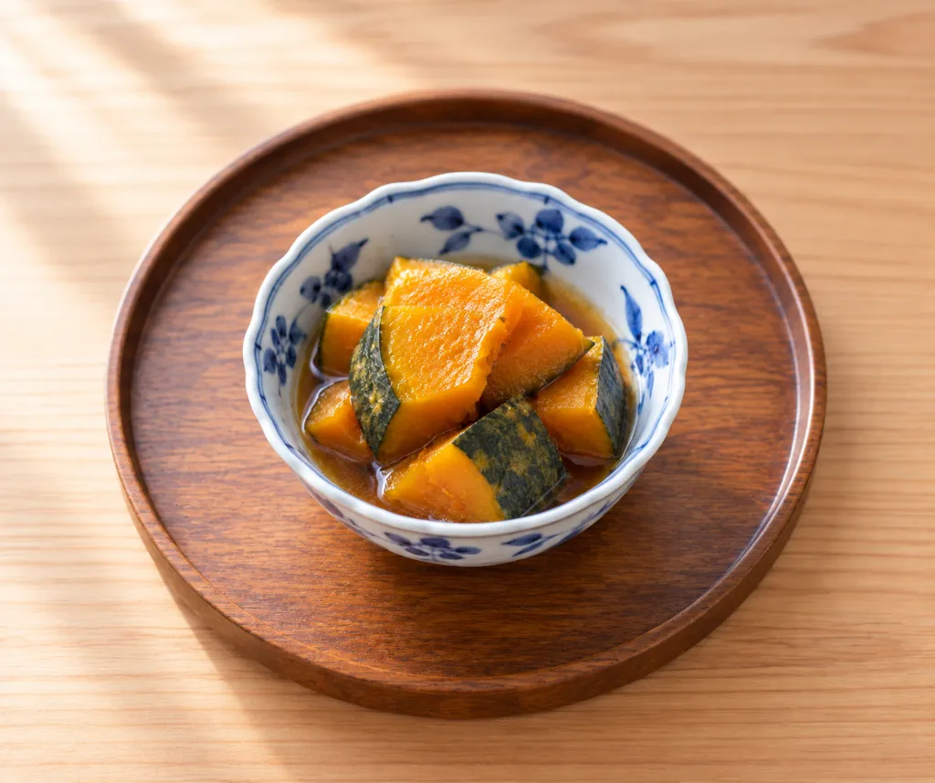 かぼちゃの煮びたしの完成イメージ