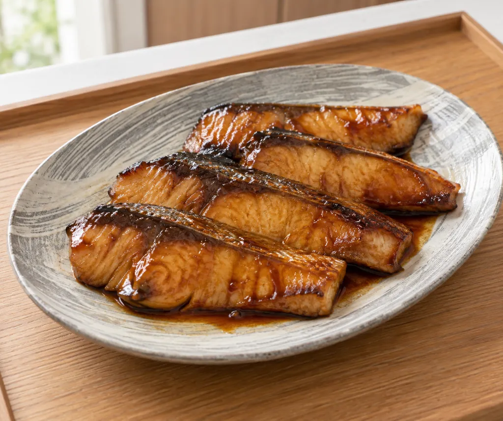 ぶりのかば焼きの完成イメージ