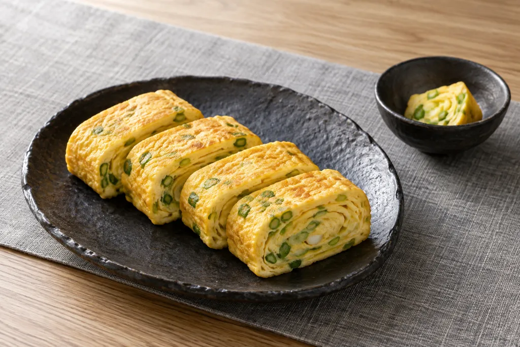 ねぎの厚焼き卵の完成イメージ