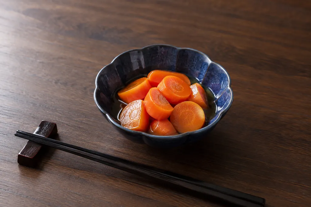 にんじんのだし含め煮の完成イメージ