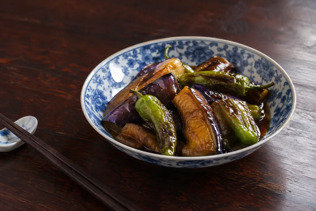 なすの中華甘酢揚げ焼きの完成イメージ