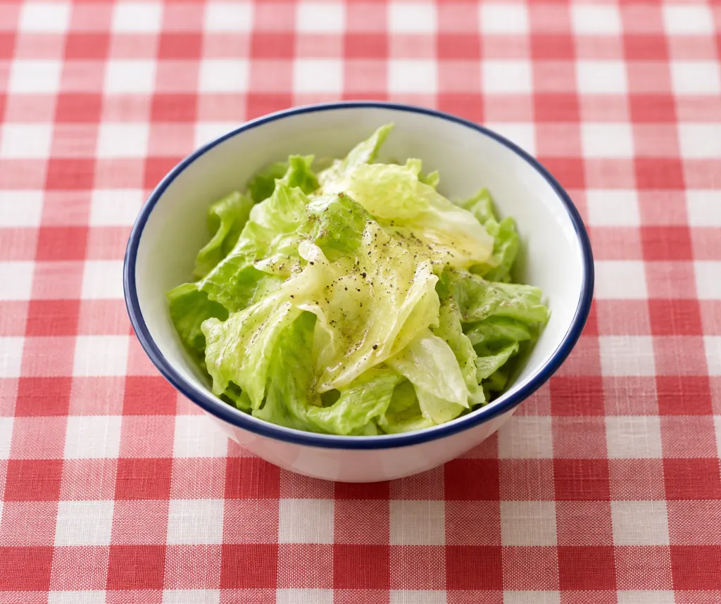 レタスのフレンチサラダの完成イメージ