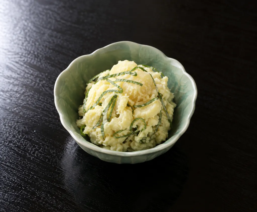 大葉の中華ポテトサラダの完成イメージ