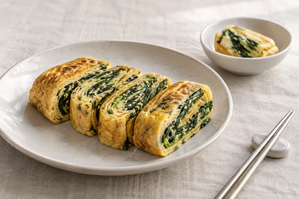 春菊の卵焼きの完成イメージ