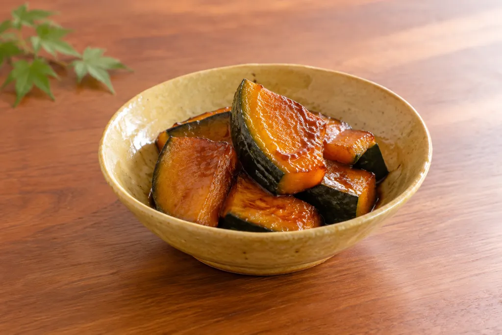 かぼちゃの砂糖醤油ほっくり焼きの完成イメージ
