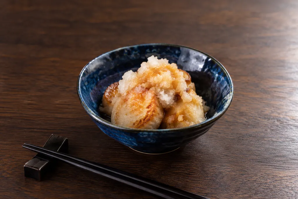 里芋と大根の焼きおろし和えの完成イメージ
