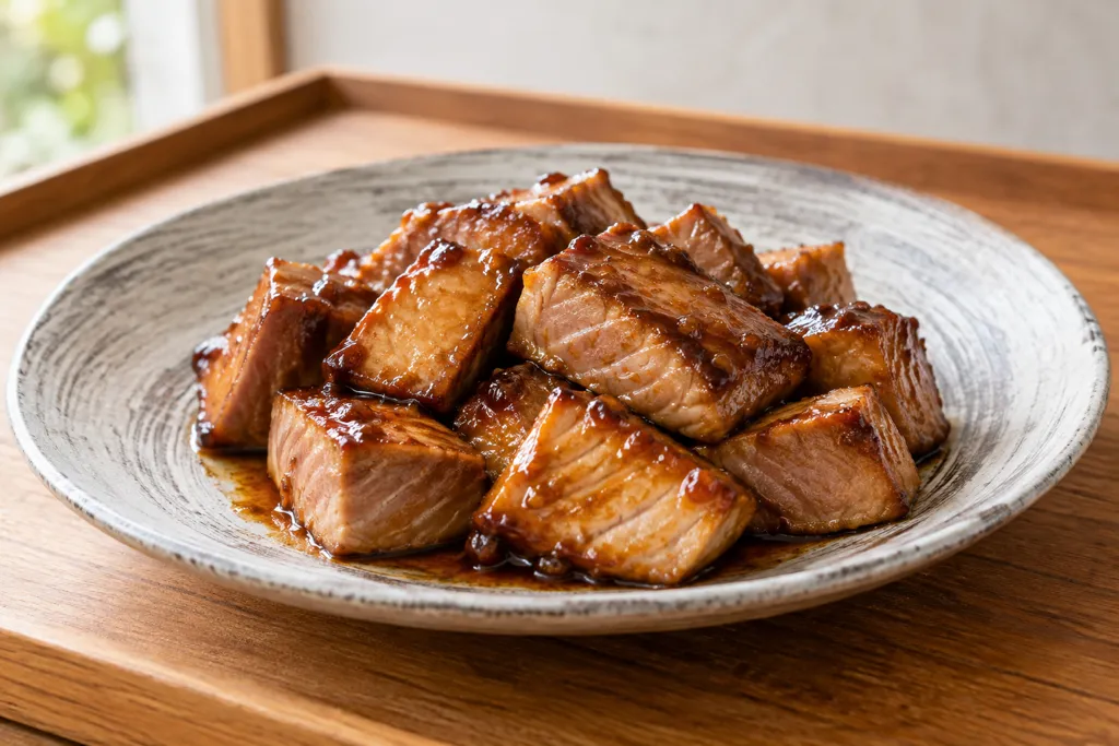 まぐろのかば焼きの完成イメージ