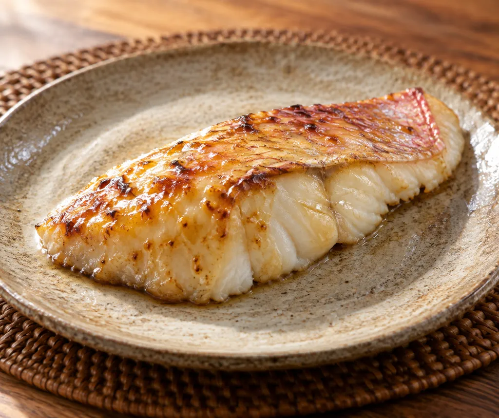 たいと甘醤油マヨのふっくら焼きの完成イメージ