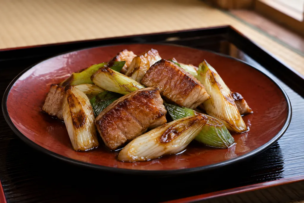 まぐろとねぎの焼き南蛮の完成イメージ