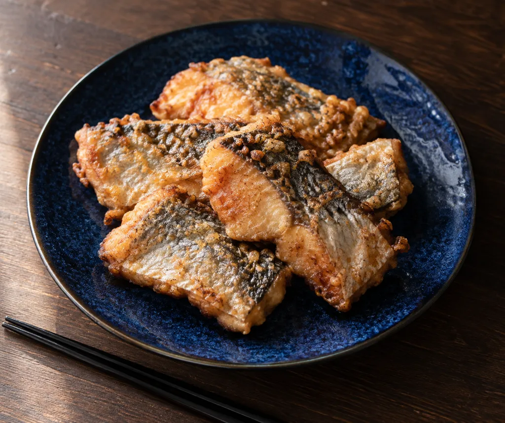 さわらのみりん醤油風味竜田揚げの完成イメージ