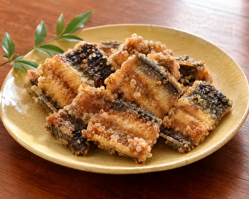 あなごの甘味噌醤油風味竜田揚げの完成イメージ