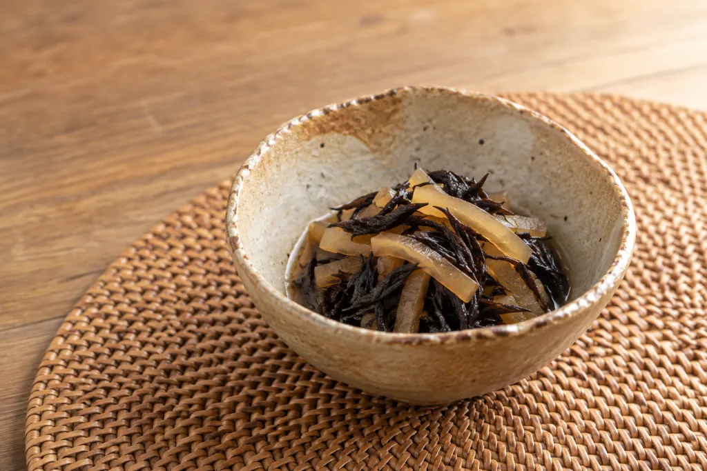 ひじきと大根の煮物の完成イメージ