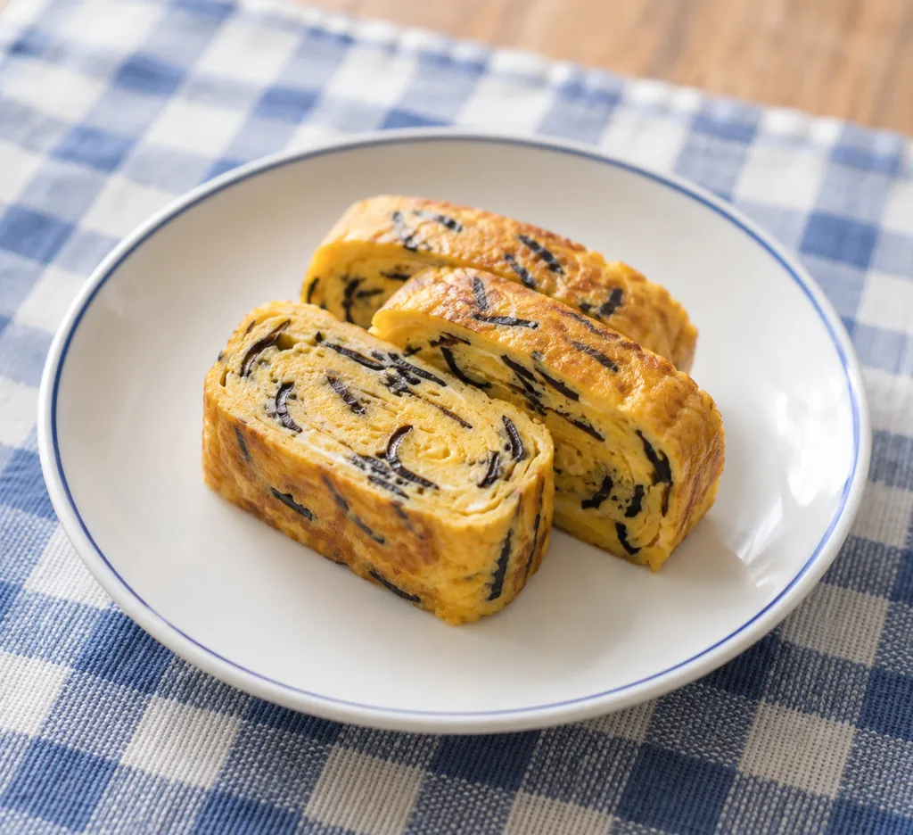 ひじきの厚焼き卵の完成イメージ