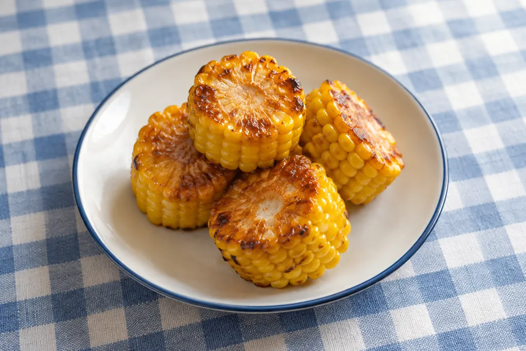 とうもろこしの味噌マヨ焼きの完成イメージ