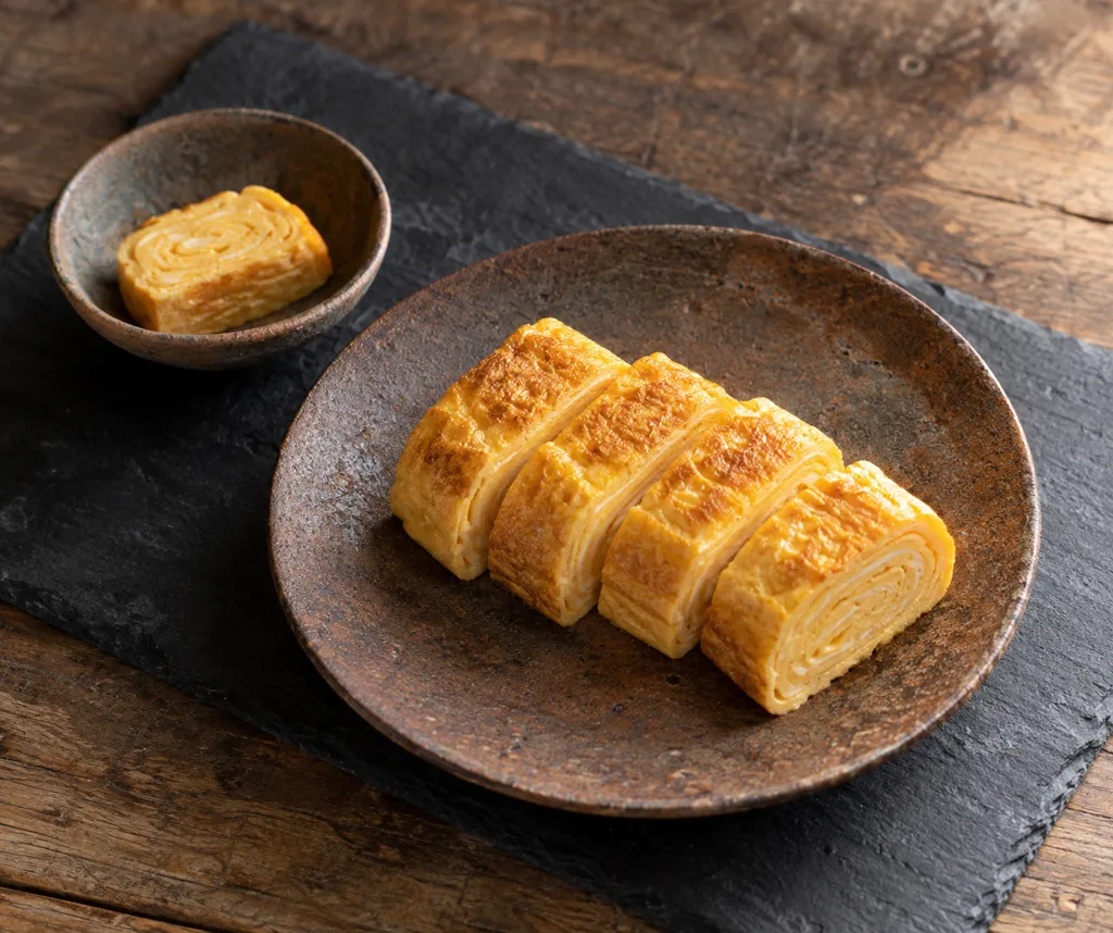 甘い厚焼き卵の完成イメージ