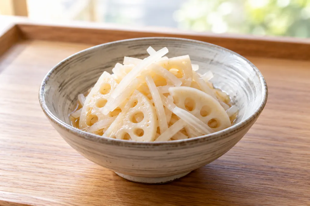 れんこんのなますの完成イメージ