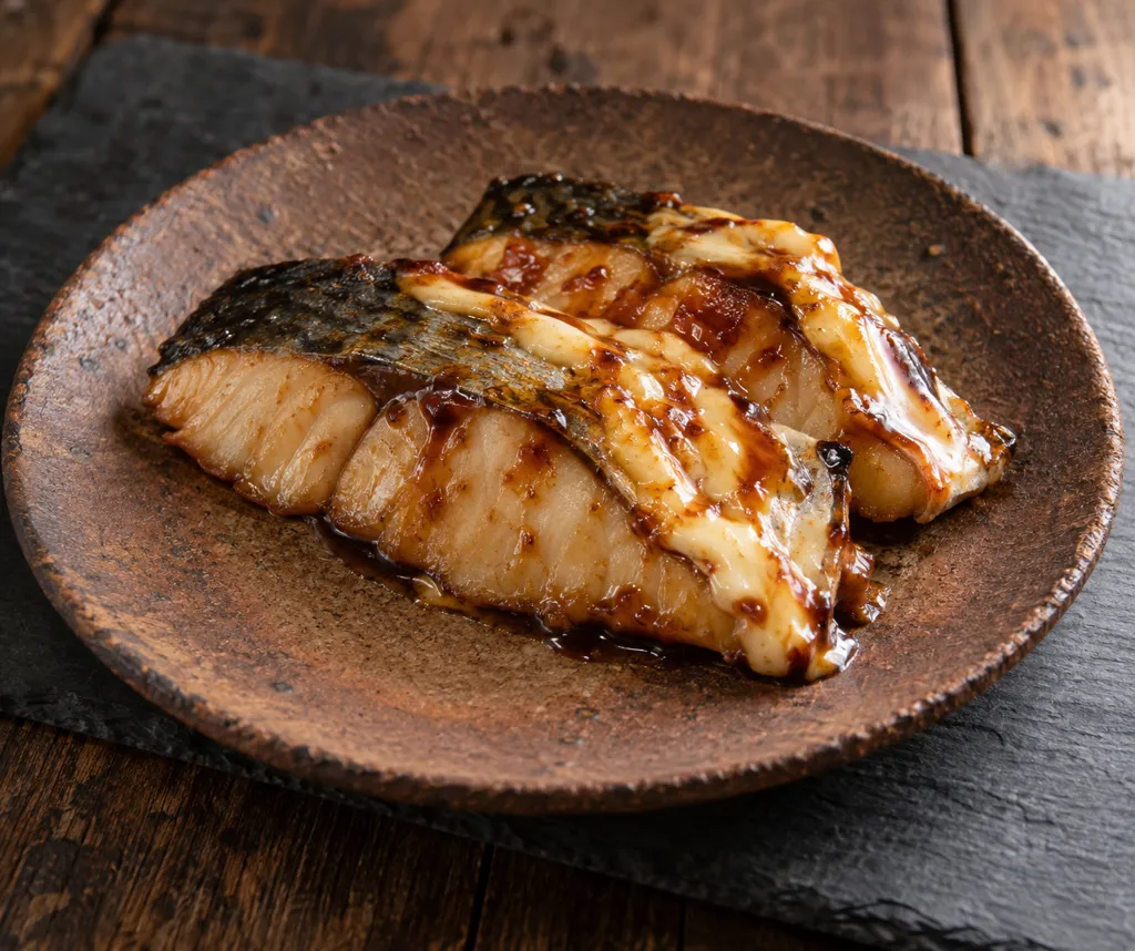 さわらのマヨ照り焼きの完成イメージ