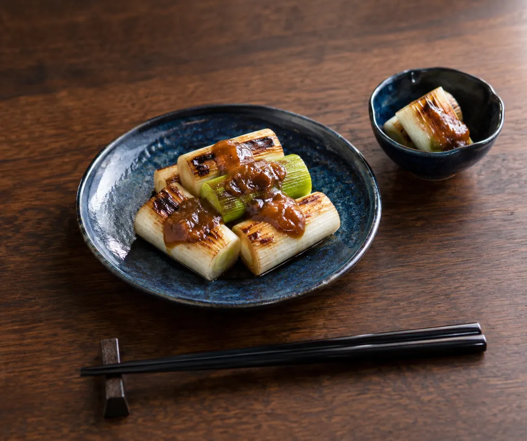 ねぎの田楽焼きの完成イメージ