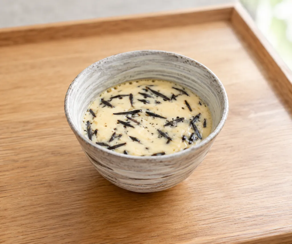 ひじきの冷やし茶碗蒸しの完成イメージ