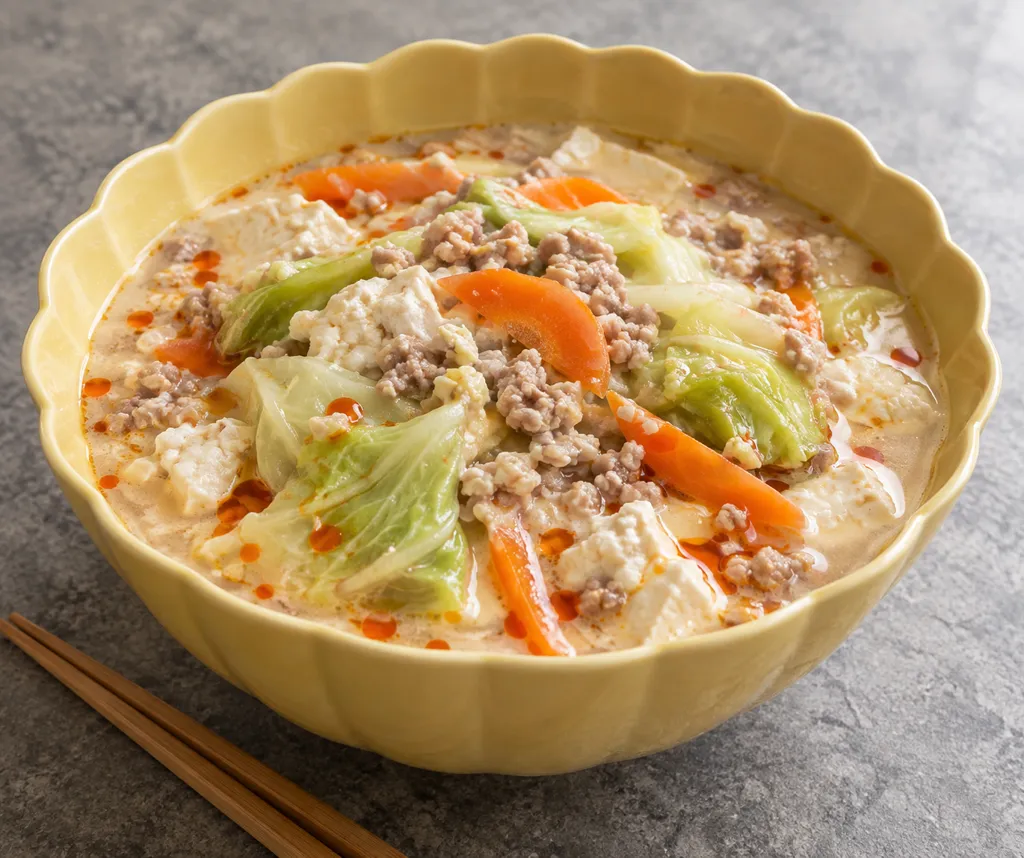 豚バラ肉と大根の中華炊き込みご飯の完成イメージ