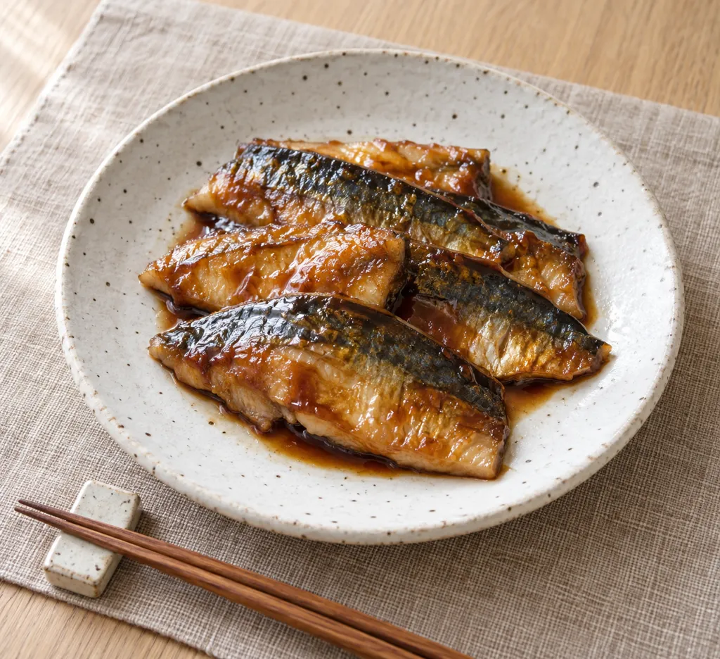 あじのかば焼きの完成イメージ