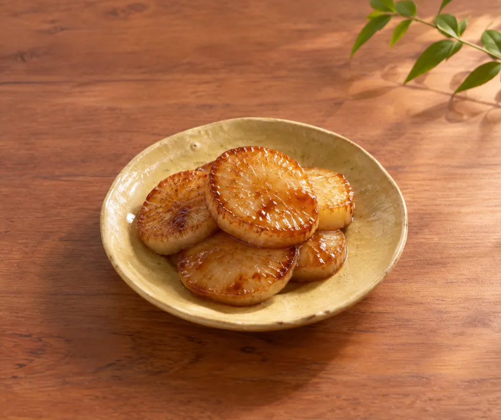 長芋のこんがり醤油焼きの完成イメージ