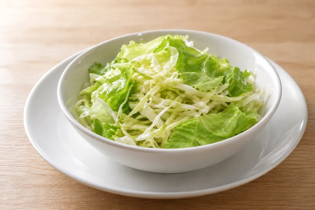 キャベツとレタスの中華サラダの完成イメージ