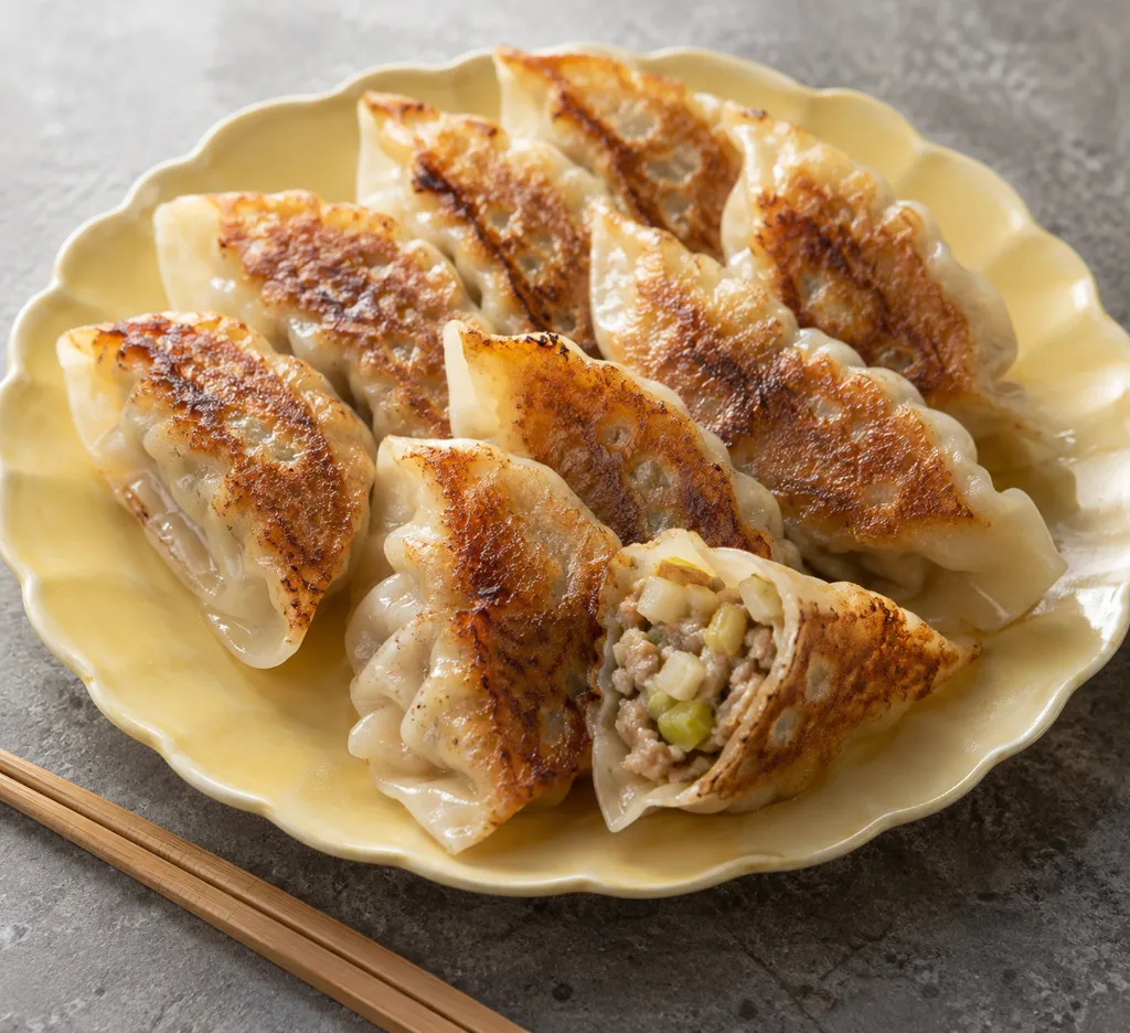 豚ひき肉とれんこんの焼き肉まんの完成イメージ