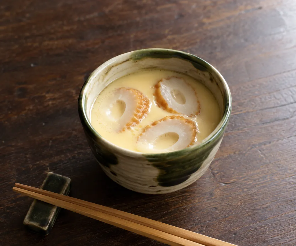 ちくわの茶碗蒸しの完成イメージ