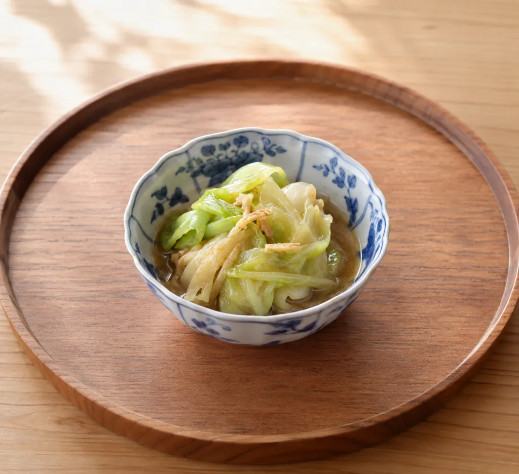 キャベツのしょうが煮の完成イメージ